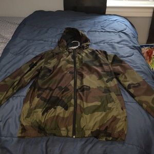 Camoflauge Windbreaker